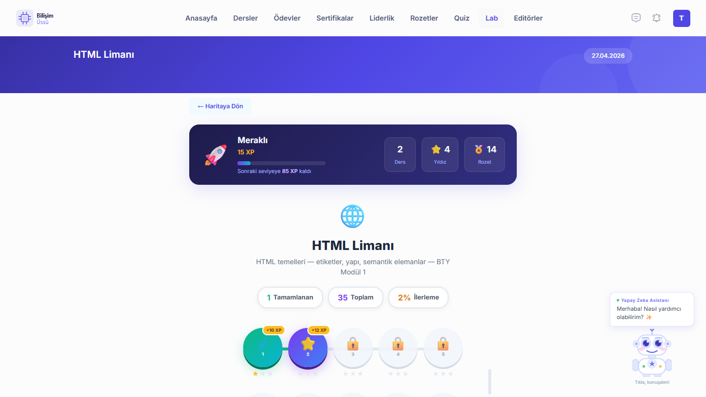 Lab Zone - HTML Limanı