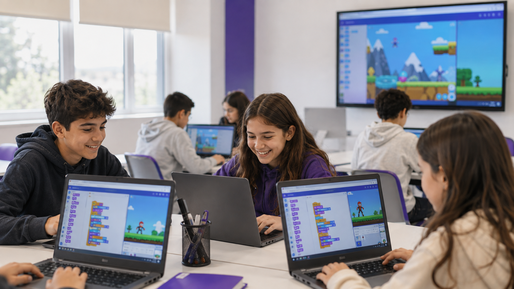 Ortaokul Öğrencileri İçin 10 Eğlenceli Scratch Projesi